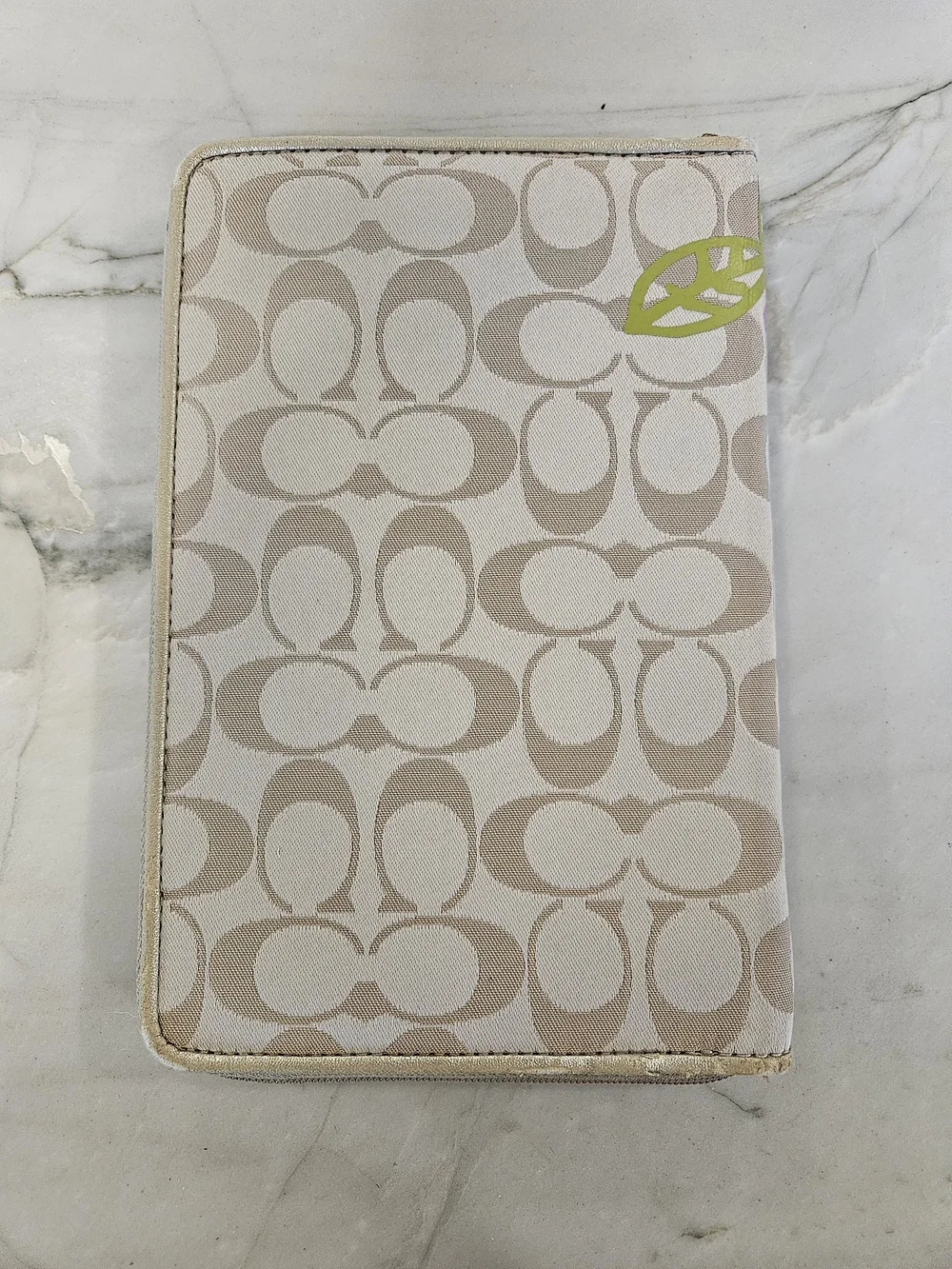 Coach Daisy Applique Tablet Crossbody Case (Model #F63818)